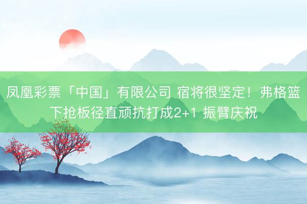 凤凰彩票「中国」有限公司 宿将很坚定！弗格篮下抢板径直顽抗打成2+1 振臂庆祝